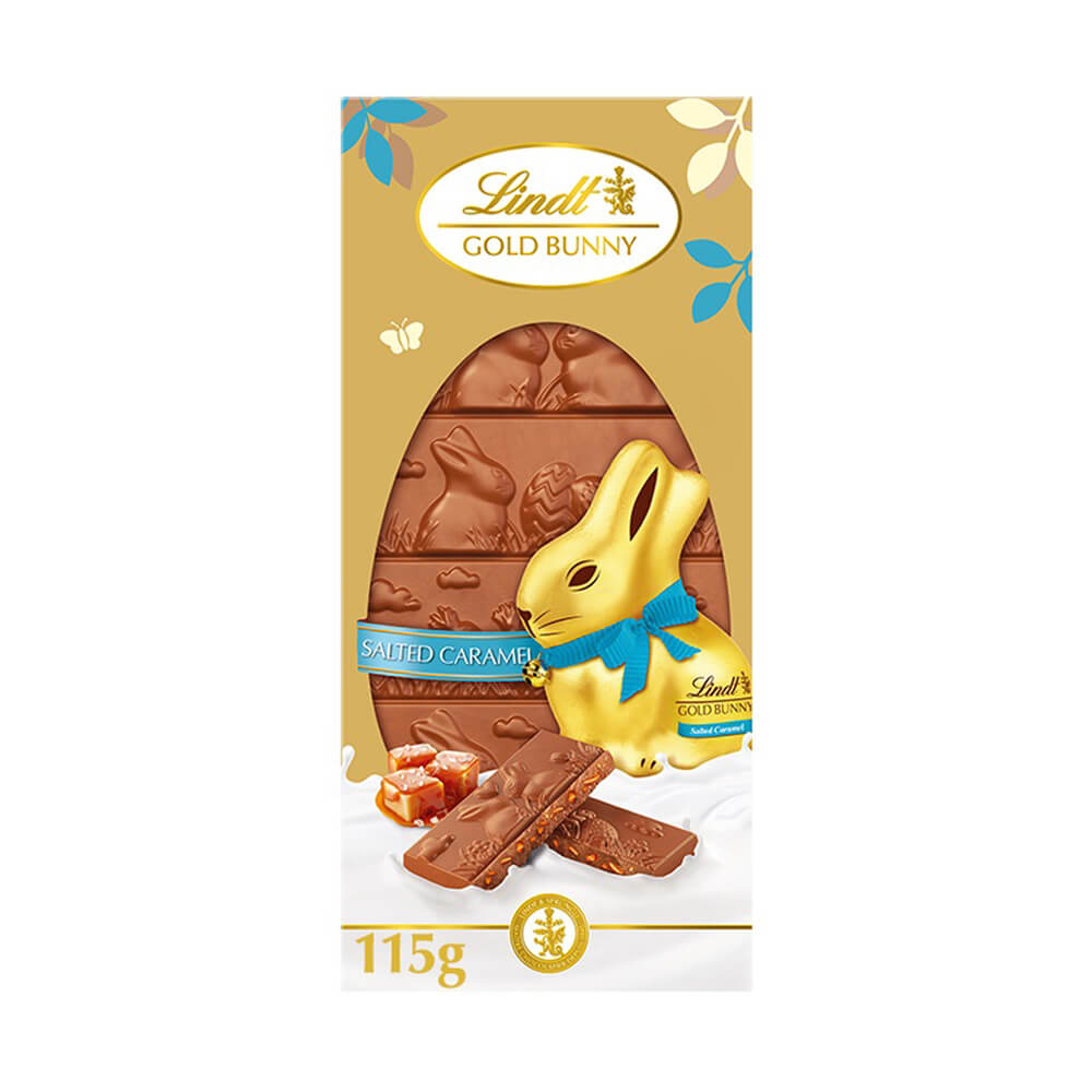 Lindt Gold Bunny Salted Caramel Bar 115g